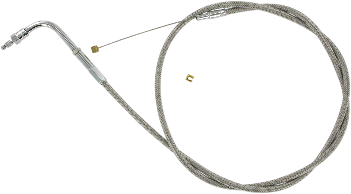BARNETT Stainless Steel Throttle Cable - '76-'80 102303090106