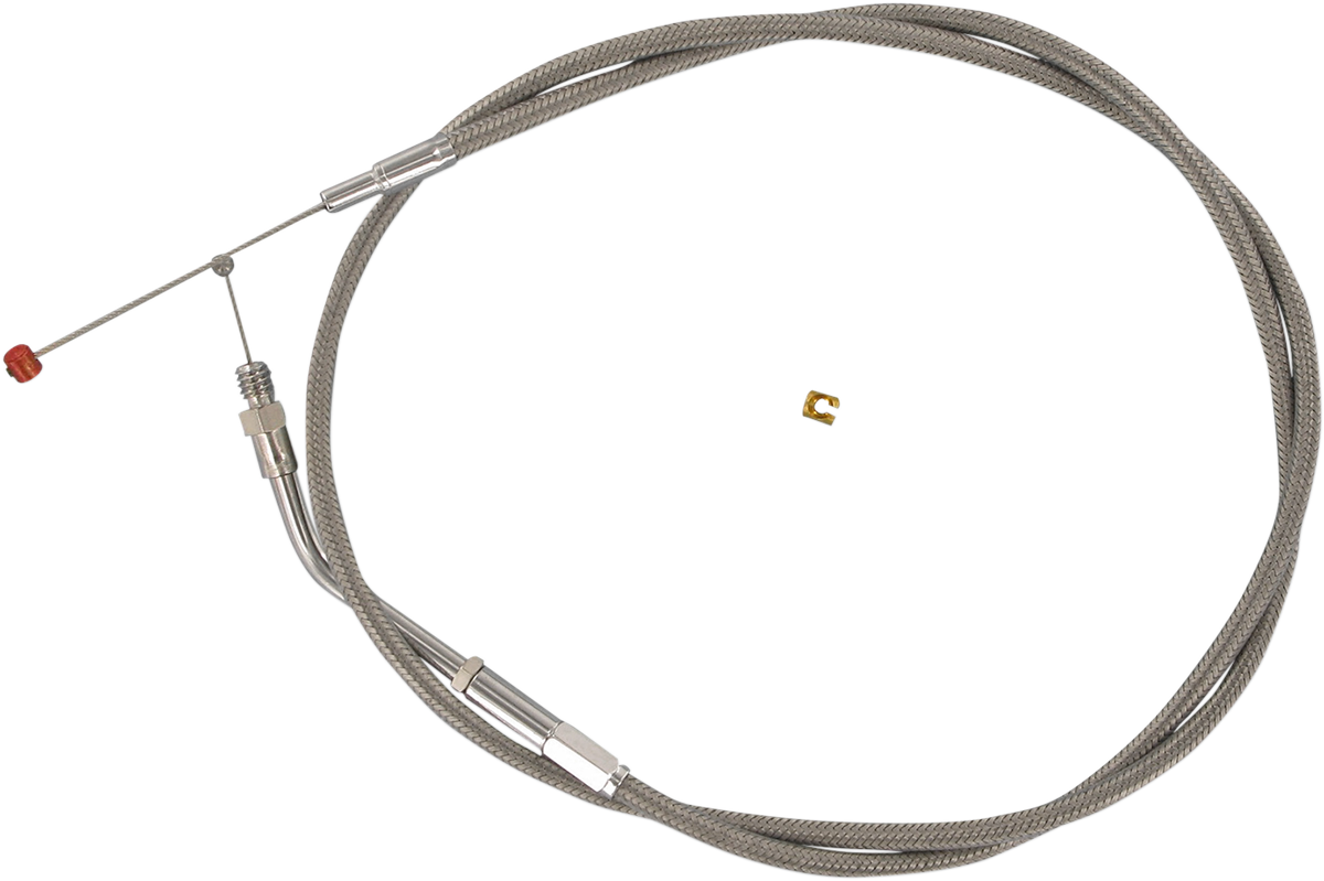 BARNETT Stainless Steel Throttle Cable - +6" - '81-'89 102303002406