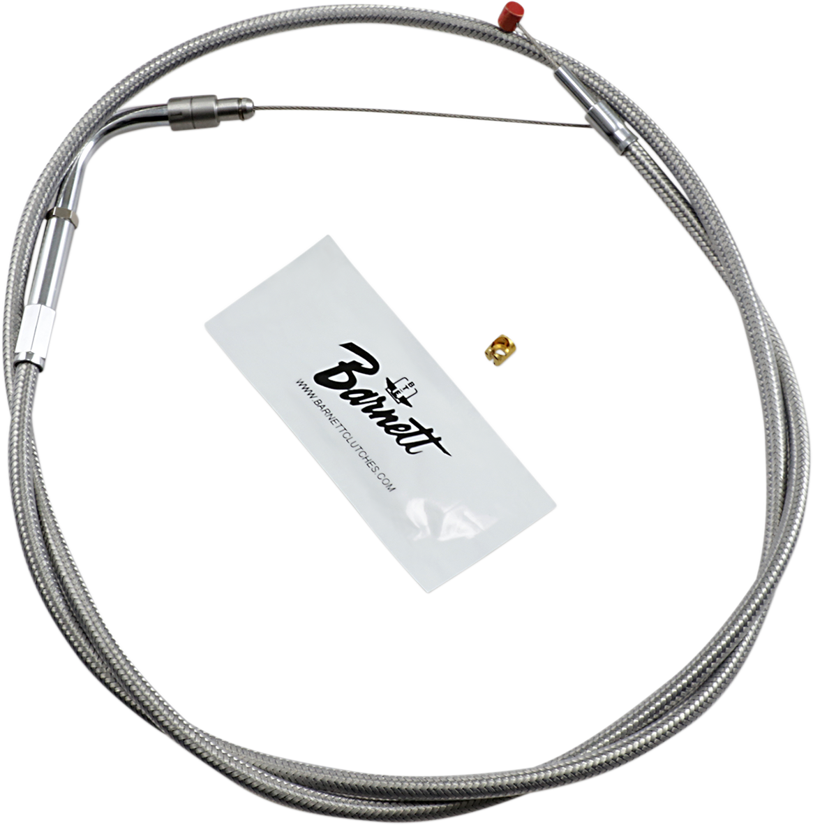 BARNETT Stainless Steel Throttle Cable - '96-'07 Touring 1023030009