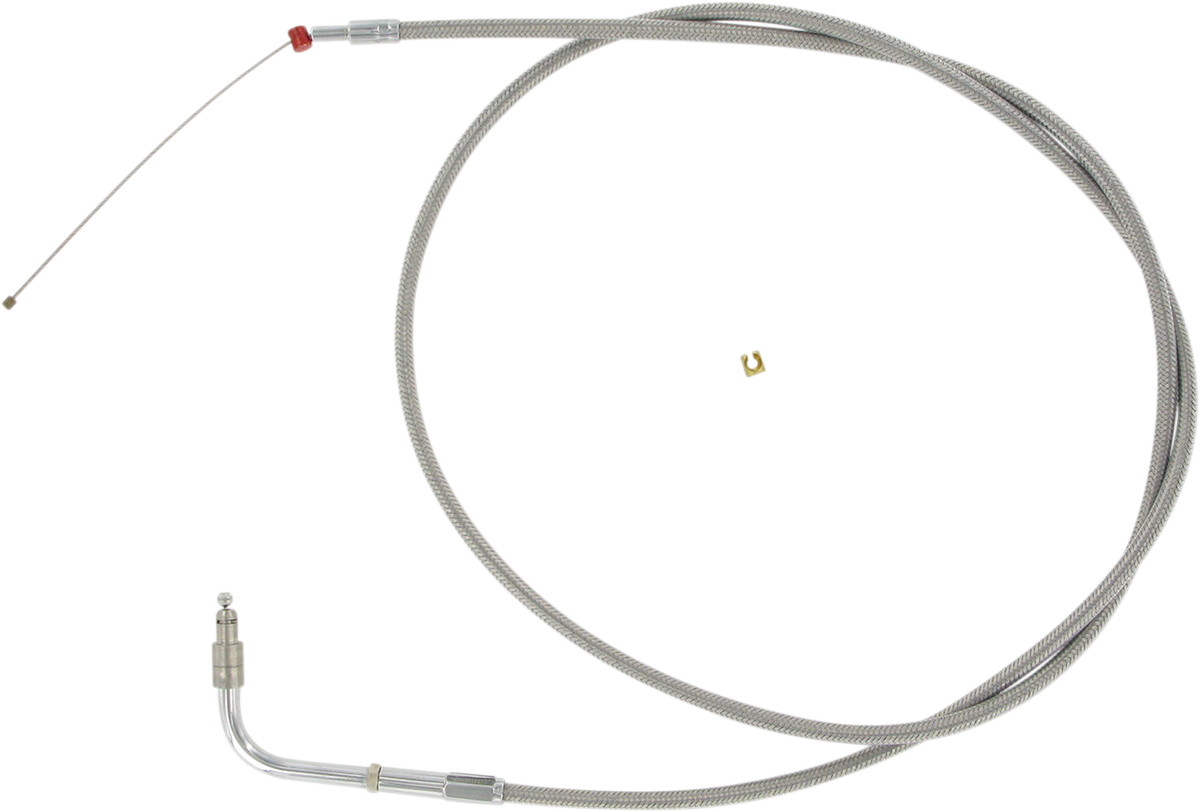 BARNETT Stainless Steel Throttle Cable - +6" - '96-'07 Touring 102303000906