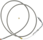 BARNETT Stainless Steel Throttle Cable - '81-'89 Touring 1023030007
