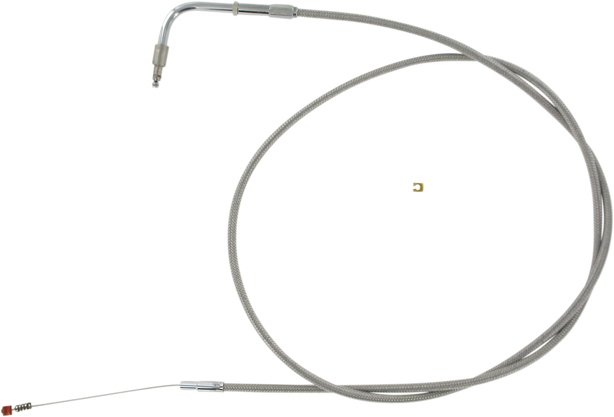 BARNETT Stainless Steel Idle Cable - +6" - '96-'01 Touring 102304000906