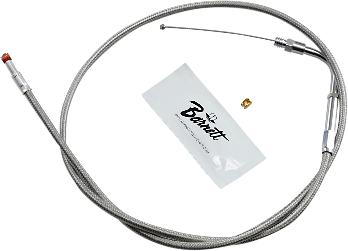 BARNETT Stainless Steel Throttle Cable - '88-'89 FXLR 1023030013