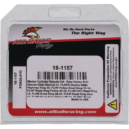 All Balls Racing Master Cylinder Rebuild Kit 18-1157