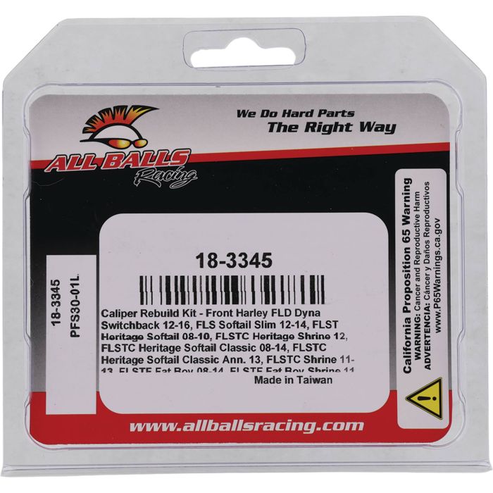 All Balls Racing Caliper Rebuild Kit 18-3345