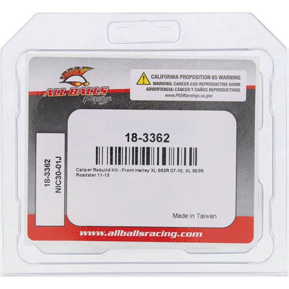All Balls Racing Caliper Rebuild Kit 18-3362 for Motorcycle Brakes