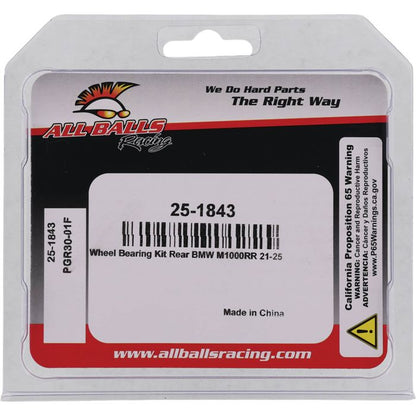 All Balls Racing Wheel Bearing Kit 25-1843 for Enhanced Vehicle Performance