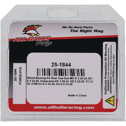 All Balls Racing Wheel Bearing Kit (Part Number 25-1844)