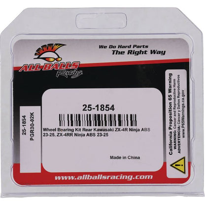 All Balls Racing Wheel Bearing Kit (Part #25-1854)