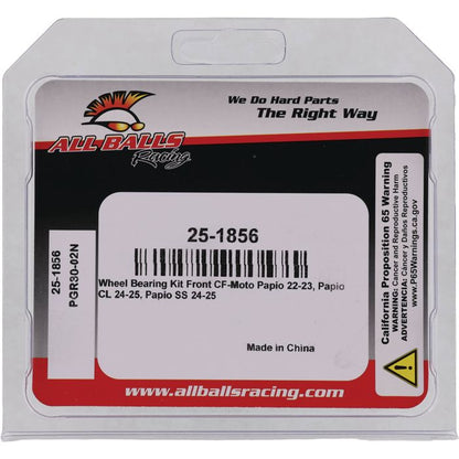 All Balls Racing Wheel Bearing Kit (Part #25-1856) for Improved Vehicle Performance