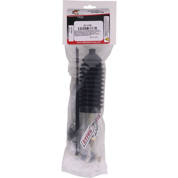 All Balls Racing Tie Rod End Kit 51-1136 for Enhanced Steering Performance