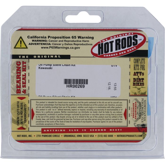 Hotrod's Inc HR00269 Oil Pump Silent Chain Kit for Optimal Engine Performance