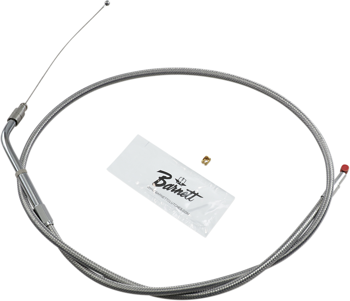 BARNETT Stainless Steel Throttle Cable - '96-'00 Softail 1023030003