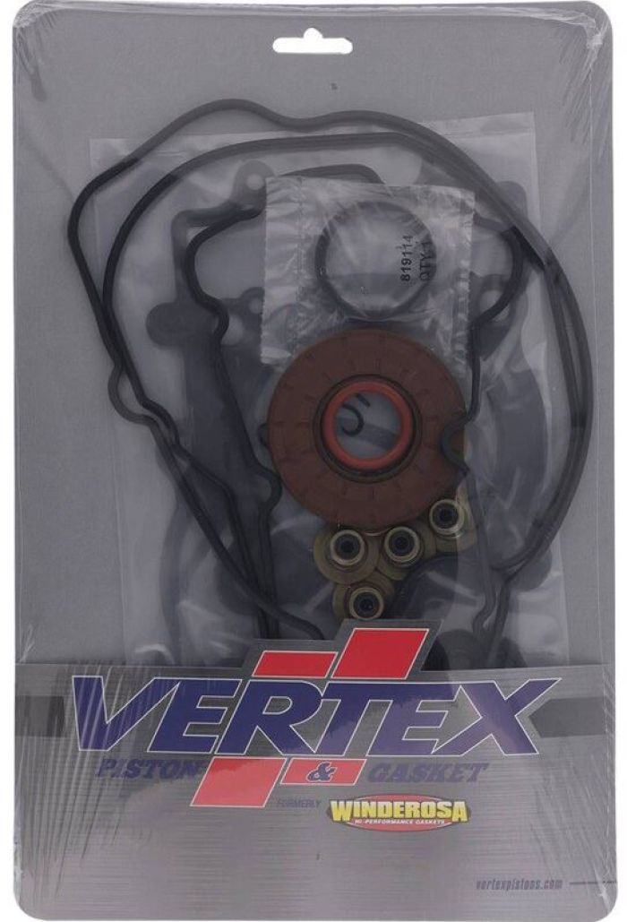Vertex 8110076 Complete Gasket Kit with Seals for Automotive Engines