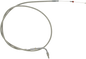 BARNETT Stainless Steel Idle Cable - +6" - '96-'00 Softail 30596SC+6DS