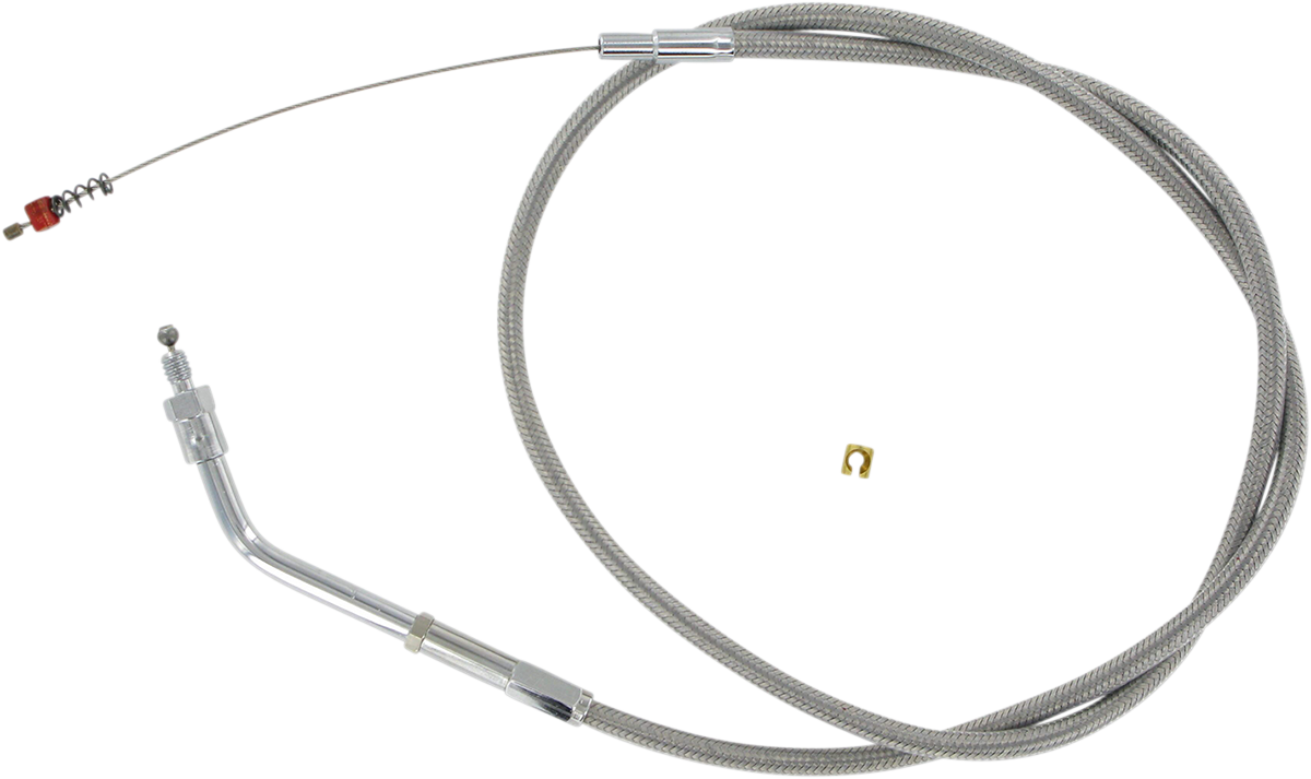BARNETT Stainless Steel Idle Cable - '88-'95 Sportster 1023040005