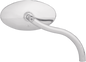 ARLEN NESS Mirror - Softbend - Side View - Smooth - Cat Eye - Chrome - Left/Right 13-046