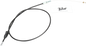BARNETT Black Vinyl Idle Cable - 32" Length 1013140012
