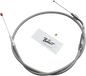 BARNETT Stainless Steel Throttle Cable - '96-'06 Sportster 40096SCDS