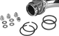 JAMES GASKET Exhaust Port Stainless/Chrome Gasket Kit - Big Twin/Sportster/EVO 65324-83-KW1