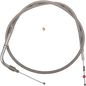 BARNETT Stainless Steel Idle Cable - '99-'13 Softail 1023040010
