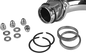 JAMES GASKET Exhaust Port Graphite/Chrome Gasket Kit - Big Twin/Sportster/EVO 65324-83-KWG1