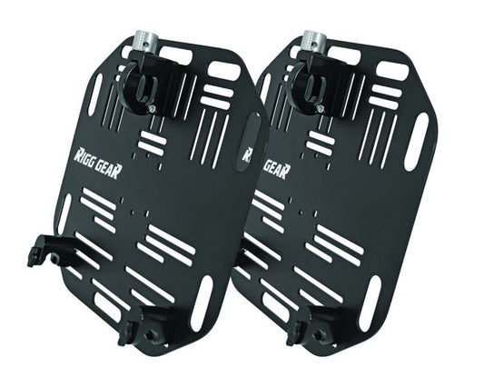 RIGGGEAR QR PLATE-FLAT RACK SET (SOFT SADDLEBAG SUPPORT)