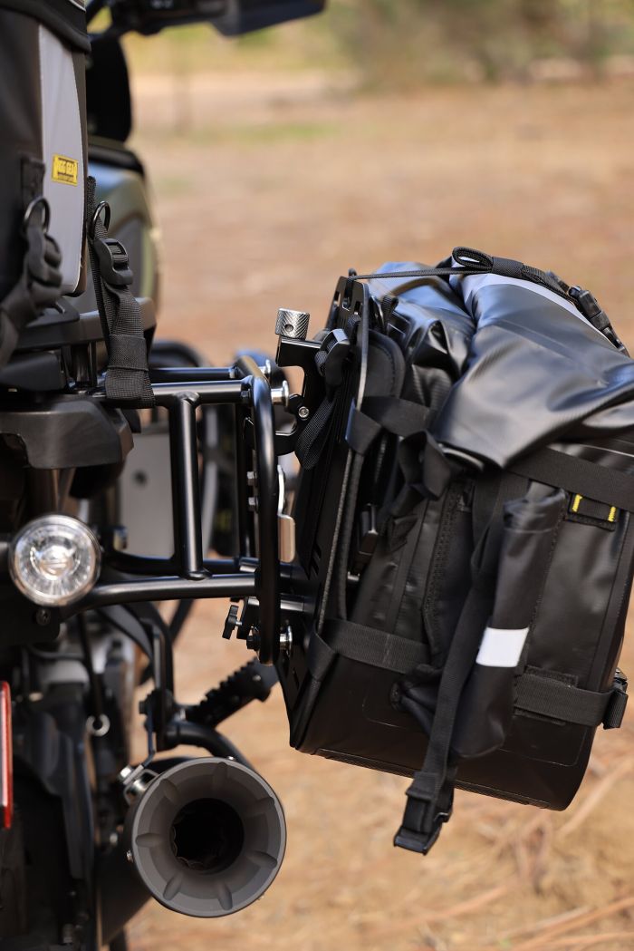 RIGGGEAR QR PLATE-FLAT RACK SET (SOFT SADDLEBAG SUPPORT)