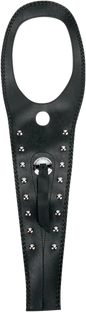 MUSTANG Cruiser Tank Bib - Studs/Concho - Black - Yamaha 93148