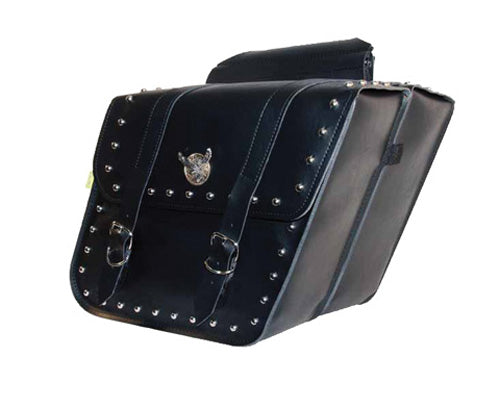 STUDDED SERIES WITH SILVER EAGLE PINS AND GOLD CONCHOS