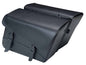 WILLIE & MAX BLACK JACK LARGE SLANT SADDLEBAG SET