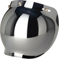 Z1R Bubble Shield for Drifter, Jimmy, and Saturn Helmets - 3-Snap Mirror Visor (Part 0130-0669)