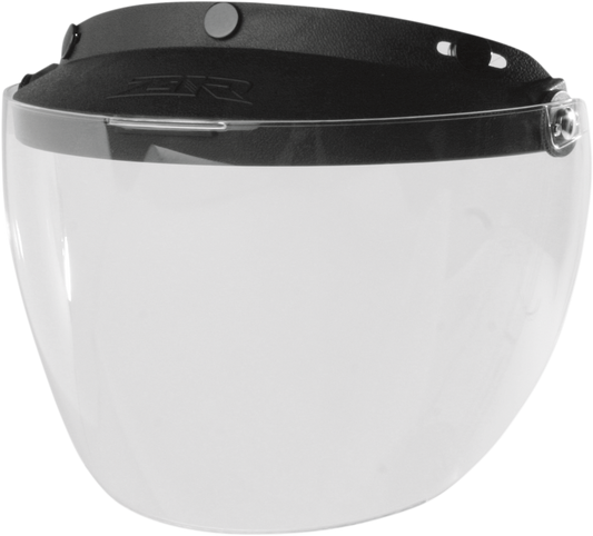Z1R 3-Snap Shield - Clear 0131-0062 for Open-Face Helmets