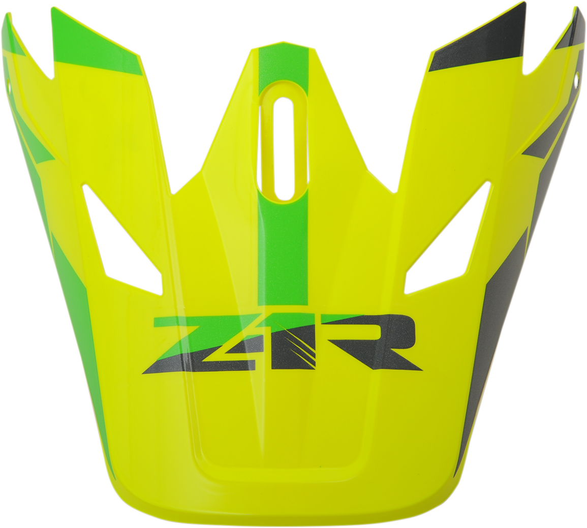 Z1R Rise Visor Kit - Hi-Viz Yellow (Part Number 0132-1083) for Z1R Rise Helmets