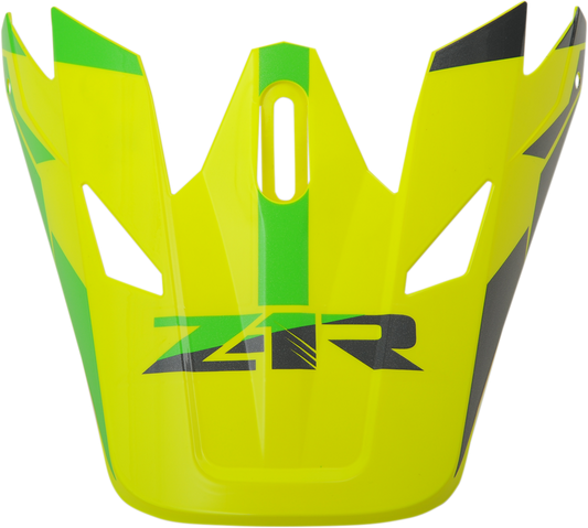 Z1R Rise Visor Kit - Hi-Viz Yellow (Part Number 0132-1083) for Z1R Rise Helmets