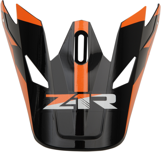 Z1R Rise Visor Kit - Orange (Part Number 0132-1084)