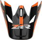 Z1R Rise Visor Kit - Orange (Part Number 0132-1084)
