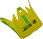 Z1R Child Rise Visor Kit - Hi-Vis Yellow/Green 0132-1236