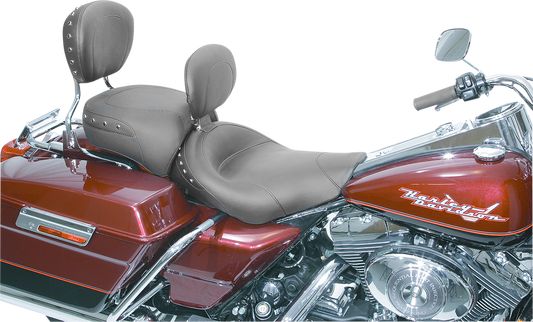 MUSTANG Wide Rear Seat - Studded - Black - FL '97-'25 79112