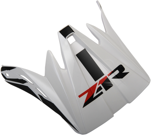 Z1R Child Rise Visor Kit - Red (Part Number 0132-1239)