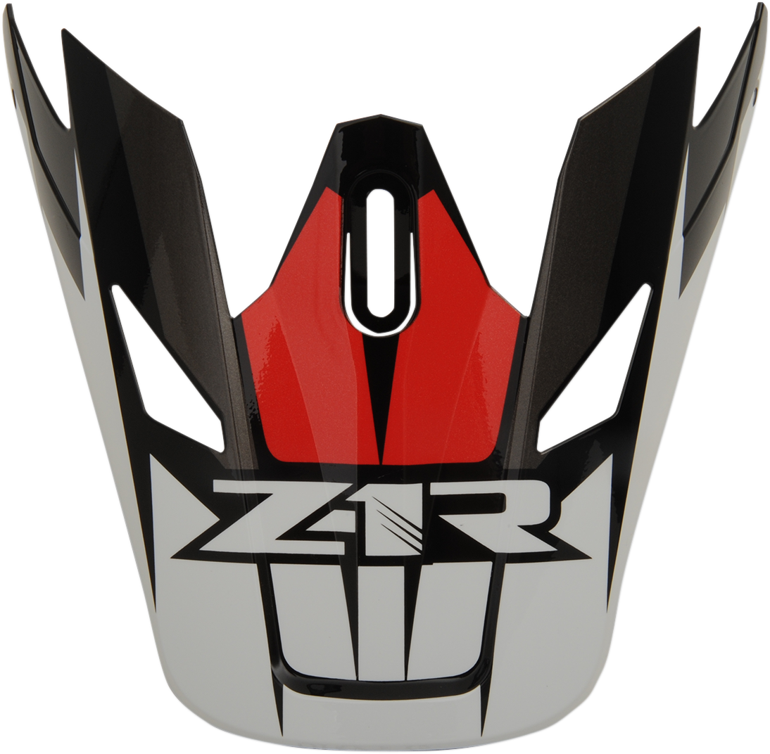 Z1R Rise Visor Kit - Ascend Red for Z1R Rise Helmets (Part #0132-1247)