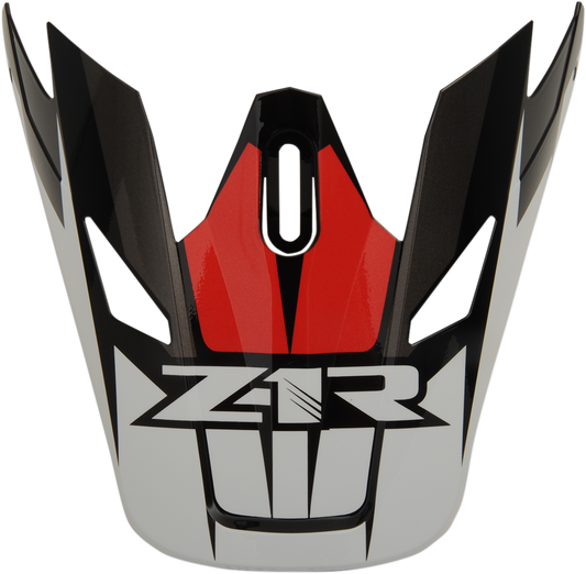 Z1R Rise Visor Kit - Ascend Red for Z1R Rise Helmets (Part #0132-1247)