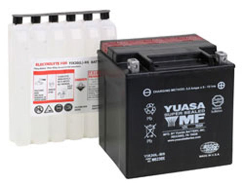 YUASA YUAM6230X YIX30L-BS High-Performance Maintenance-Free Battery