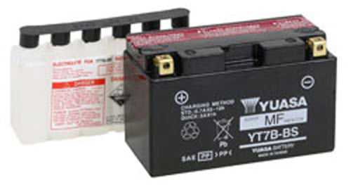 YUASA YUAM62T7B Maintenance Free 12V Battery - Reliable Power for Your Vehicle