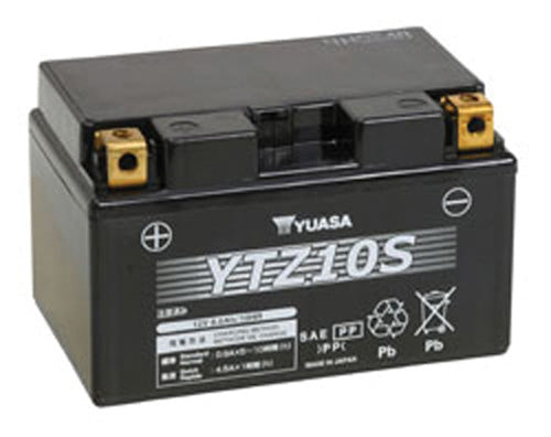 YUASA YTZ10S Factory Activated Maintenance-Free 12 Volt Battery