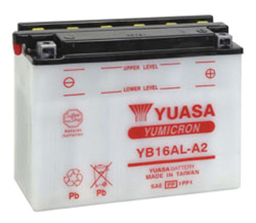 YUASA YUAM22162 YB16AL-A2 YUMICRON 12-Volt Battery for Reliable Power