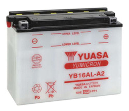 YUASA YUAM22162 YB16AL-A2 YUMICRON 12-Volt Battery for Reliable Power