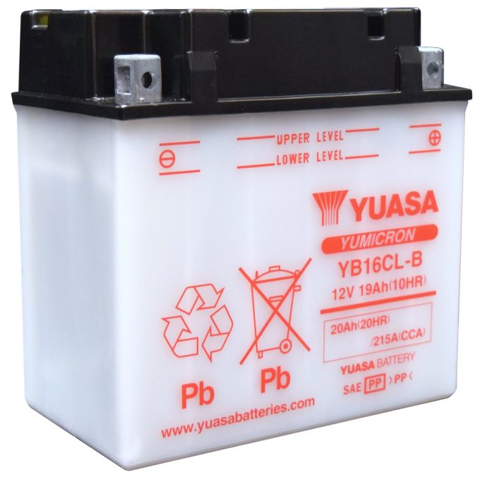 YUASA YUAM2S6CLTWN YB16CL-B YUMICRON 12-Volt Battery for Reliable Power