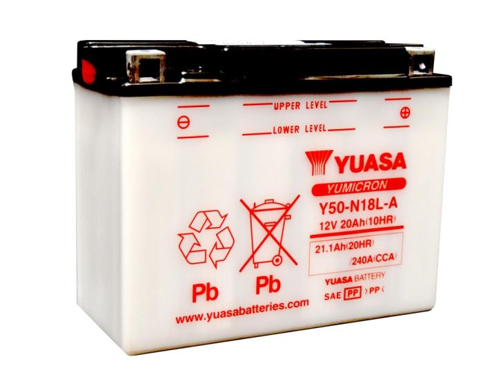 Yuasa Y50-N18L-A YUMICRON 12 Volt Battery – Reliable Power for Your Equipment