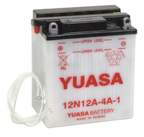 YUASA 12N12A-4A-1 Conventional 12 Volt Battery - Reliable Power for Your Vehicle